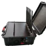 Taşınabilir 11 Bantlı 2G 3G 4G / WiFi / GPS / Telsiz Sinyal Kesici – 60W Yüksek Güçlü