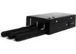 Antenli 2.4W Taşınabilir Cep Telefonu Sinyal Kesici – GPS, WiFi, 2G, 3G (Araç Şarjı Dahil)