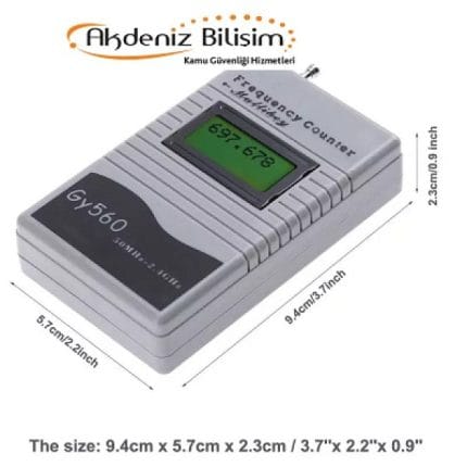 1000+Sinyal Kesici Jammer 32 AKD-GY560 Frekans Metre